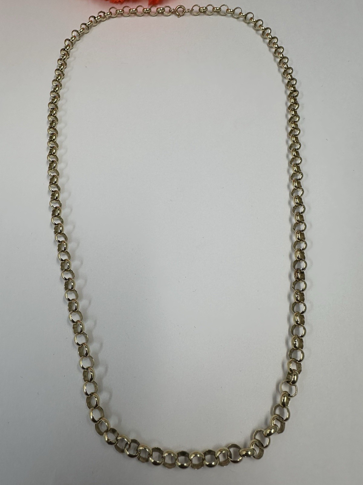 9ct 22” Belcher Chain Yellow Gold 19.1g