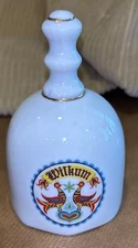 Vintage Porcelain Dinner Bell – “Wilkum” Welcome German Folk Art Style 4”