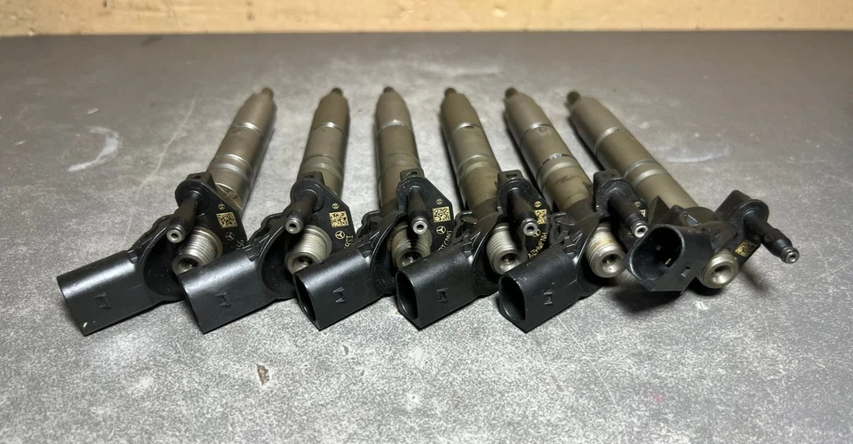 Genuine Mercedes Fuel Injector Sprinter OM642 A642 0701387 Oem Diesel 6Pcs Set - Image 3 of 4