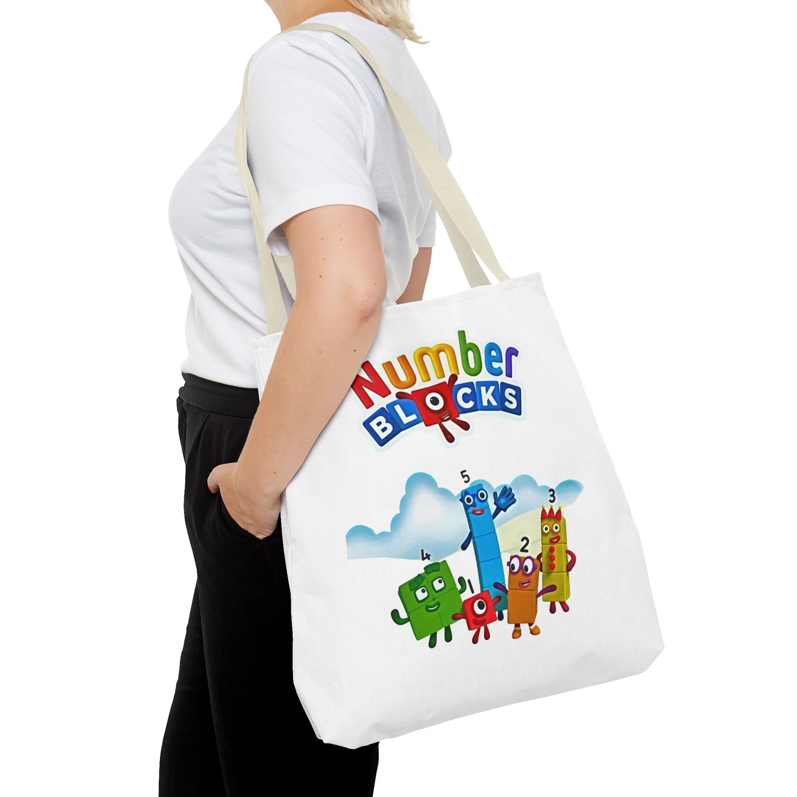 Number Blocks Tote Bag for Kids