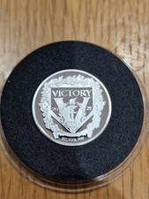 2025 Falkland Islands Victory Euro Silver Coin - .999 Fine Silver - 8g Soverign