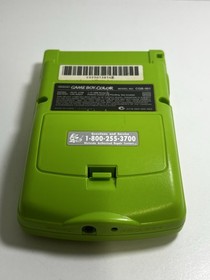 Nintendo Game Boy Color Kiwi Handheld System (CGB-S-LMA) TESTED WORKING