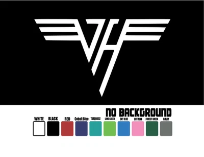 ORACAL Van Halen Logo Band Vinyl Decal Sticker Die Cut Window Car Truck Laptop Wall