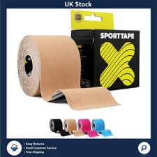 Waterproof Kinesiology Physio Tape Muscle Relief Support 5cm x 5m Roll 4.00 per metre