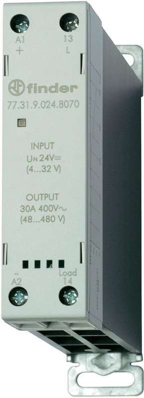 Finder Elektronisches Relais (SSR), Serie 77 77.31.9.024.8070 1 Schließer 30 A (