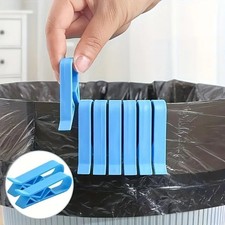 Bag Holders - 10 Innovative Trash Can Clips - Non-Slip Plastic Divider