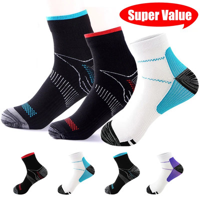 Compression Socks for Plantar Fasciitis-Ankle Support & Foot Pain Relief Sleeves