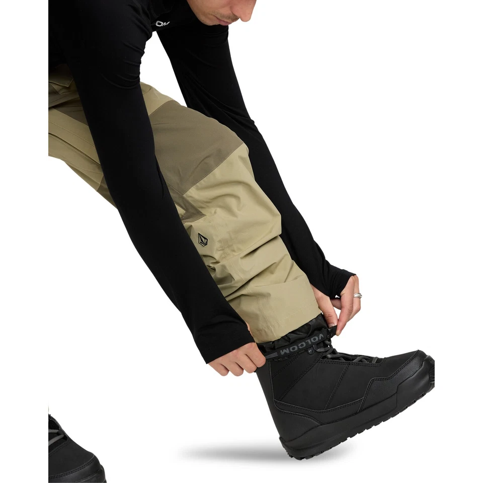 Volcom Rnge Stretch 30K Pant Moss Green Snowboard Pants 2026 - Image 4 of 4