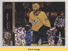 2021-22 Upper Deck Series 1 Speckled Rainbow Foil Mattias Ekholm #102 READ ty3