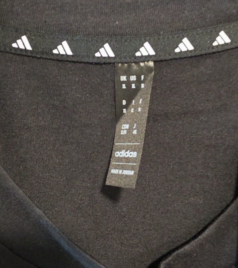 Adidas Men's Black Sleeveless Tank Top Size XL Cotton Blend thumbnail 3