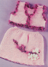 Little Girls at the Hop Poodle Skirt & Vest c...