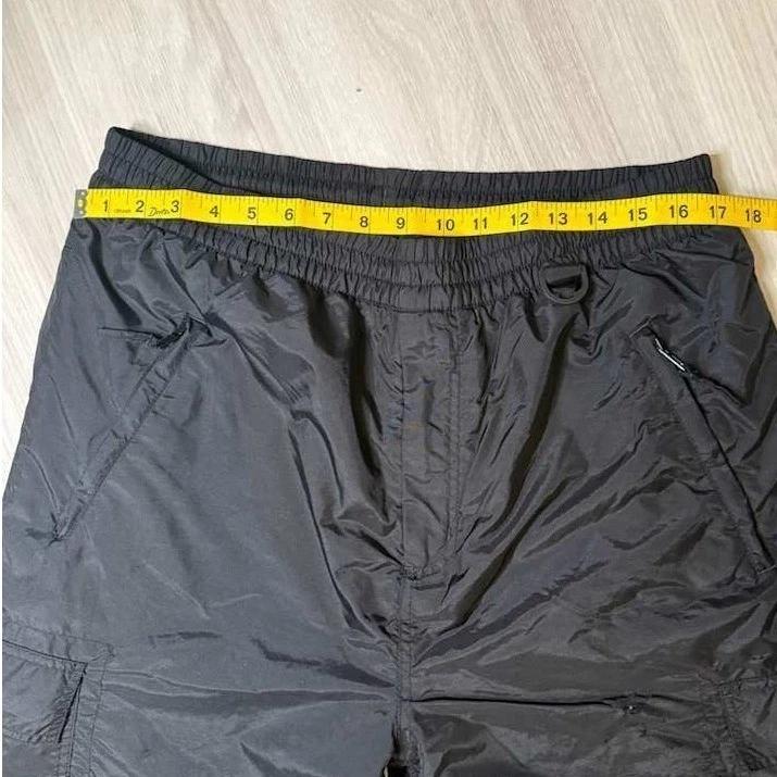 JOJO SPORT ESSENTIALS Black Nylon Cargo Ski Snow Pants Size XL Waterproof - Image 3 of 4