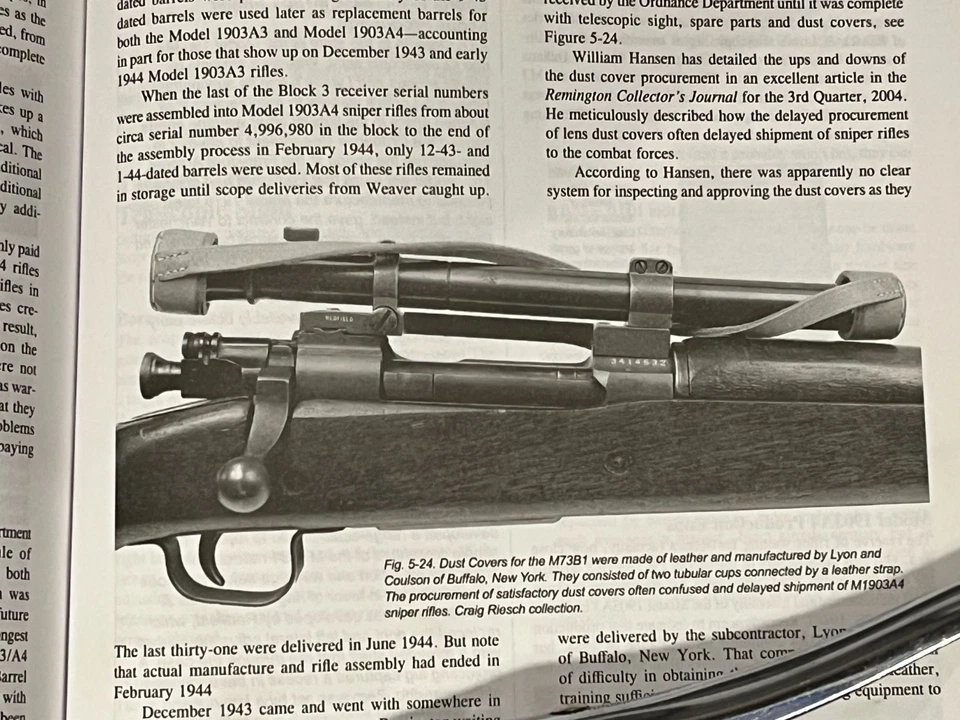 Mira telescópica WEAVER 330 Redfield JR 3/4" anillos y montaje JR para SPRINGFIELD '03-A3 Foto 2 de 4