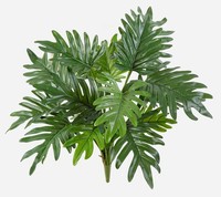 Artplants Kunstpflanze Philodendron Selloum Aislyn, Steckstab, 50Cm