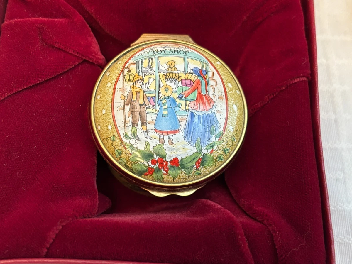 STAFFORDSHIRE ENAMELS スタッフフォードシャー 小物入れ Staffordshire Enamel In Collectible Decorative Trinket Boxes for
