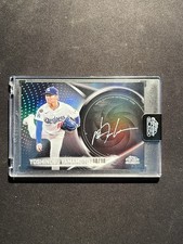 2026 Topps Chrome Black Paint It Autographs Yoshinobu Yamamoto #PIA-YY card