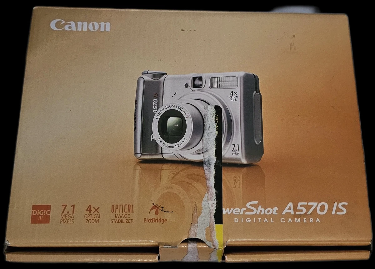 Canon PowerShot A570 IS Digital Cameras for Sale | Shop New & Used