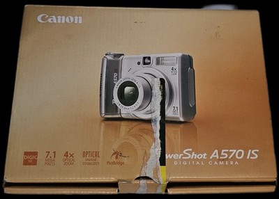 Canon * Power Shot A570IS * Digital Camera * 7.1 MP * 4X Optical