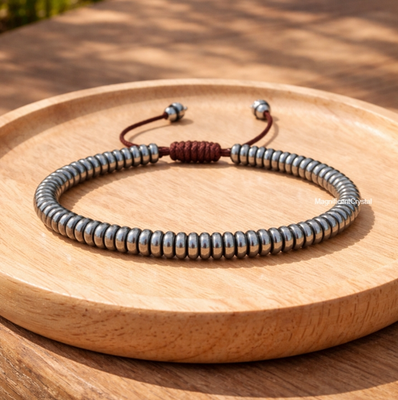 #ad #ad High Quality Black Hematite Bracelet Healing Protection Men Stone Reiki Jewelry $12.49