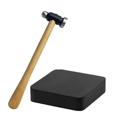 Hammer mit Gummibankblock Zum Schmieden, Formen, Schmuckherstellung,