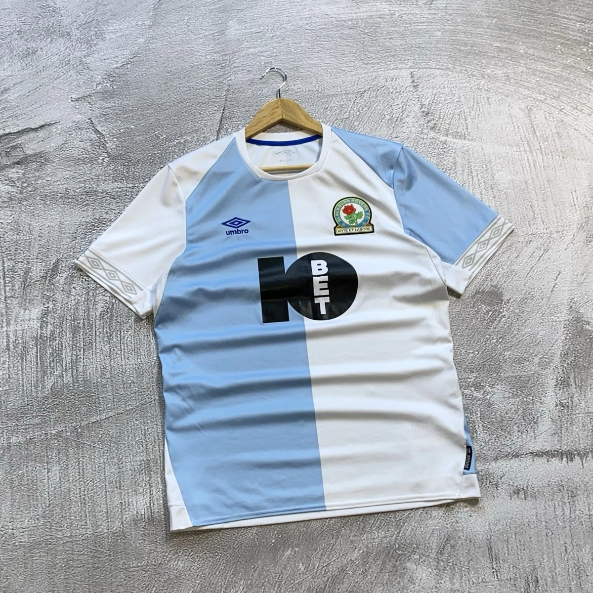 Blackburn Rovers White International Club Soccer Fan Jerseys for