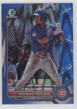2022 Bowman Chrome Prospects Blue RayWave Refractor 6/150 Reginald Preciado n0c