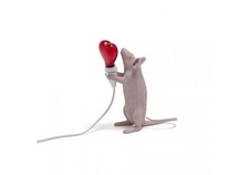 SELETTI Lampada "Mouse Lamp-Step" San Valentino