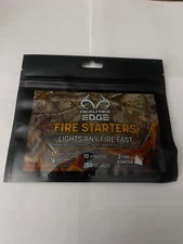 Realtree Waterproof Fire Starters All-Purpose 3 pack Indoor Outdoor All Weather