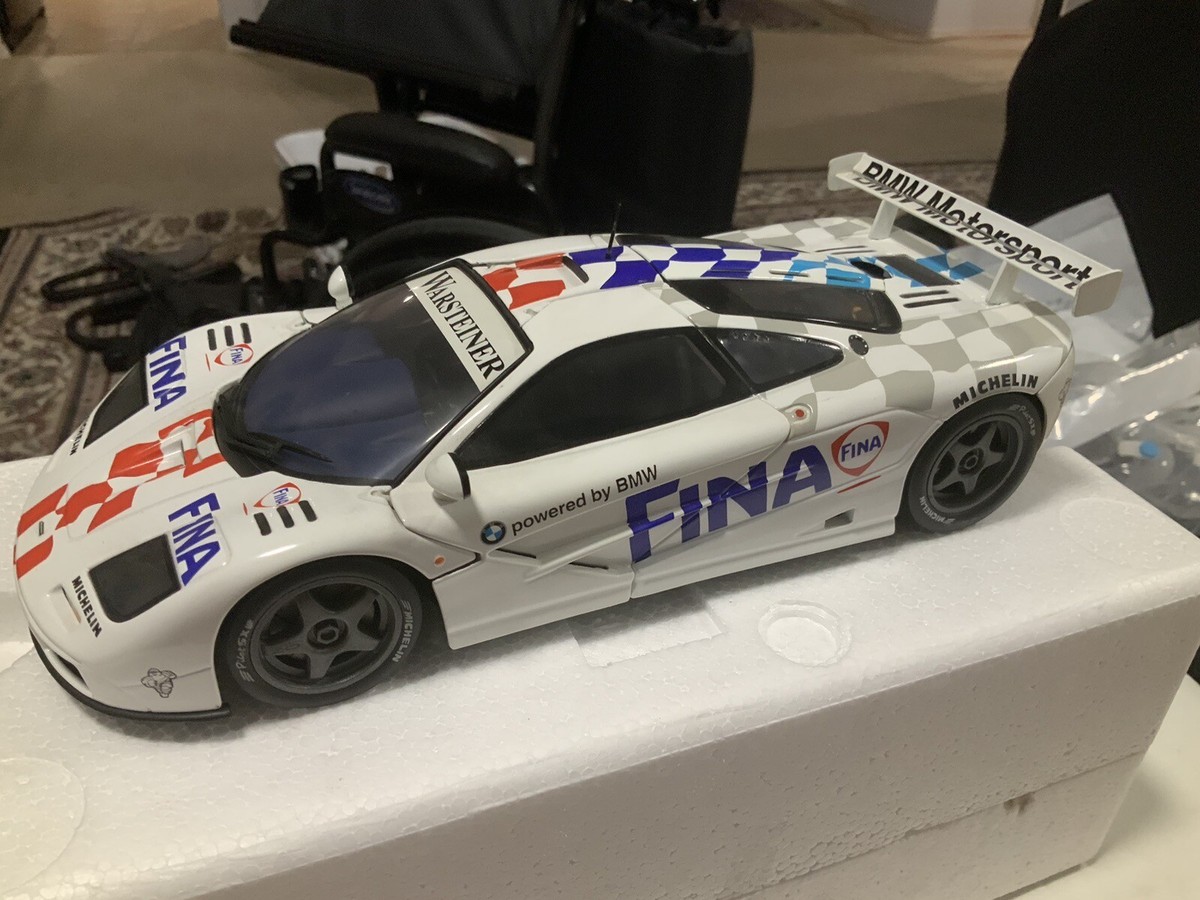 1:18 UT Mclaren F1 GTR Fina Motorsport Diecast Model 97 Le