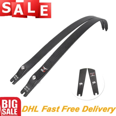 NEW.ARCHERY 1 Pair NIKA N3 Carbon Fiber Limb 68" 70" Recurve Bow Limbs Progress Series