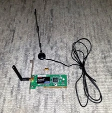 Buffalo Air Station WLI2-PCI-G54S, 125 Mbps, WiFi Card w/ Antennas