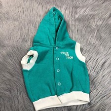 Vintage Disney Winnie The Pooh Baby Sleeveless Hooded Vest