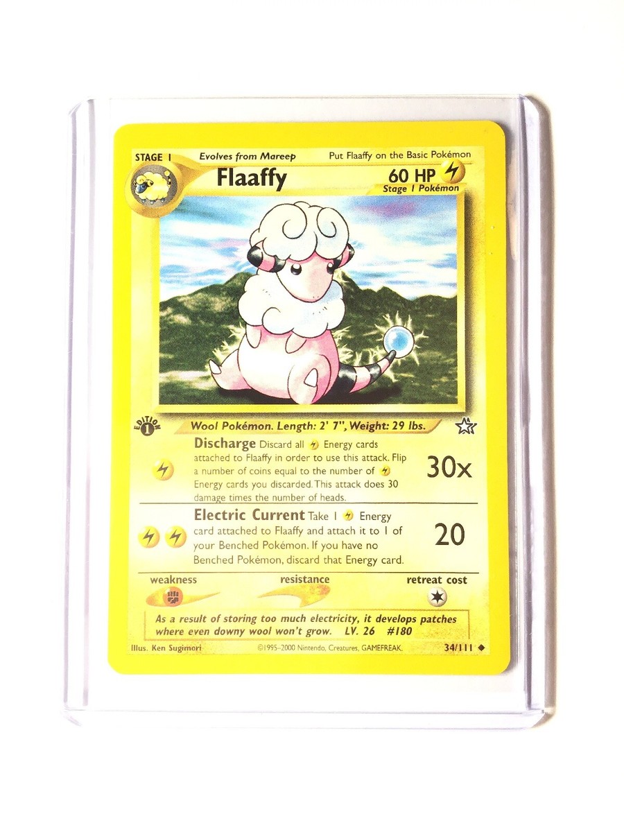 FLAAFFY - 1st Edition Neo Genesis Set - 34/111 - Uncommon