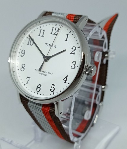 OROLOGIO UOMO TIMEX,SOLO TEMPO,INDIGLO,CASSA 35mm,CINTURINO TESSUTO,MODELLO  NATO | eBay