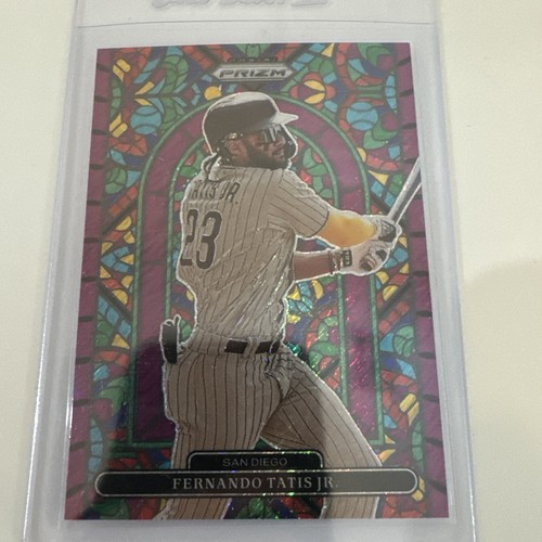 Fernando Tatis Jr. [Shimmer Prizm] #SG-1 2022 Panini Prizm Stained Glass card