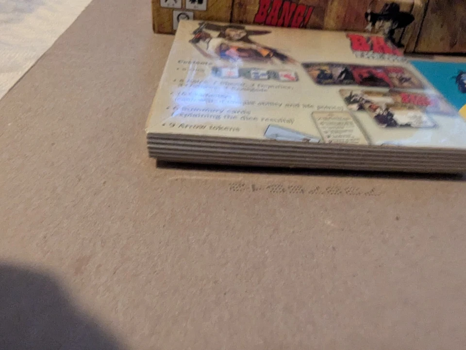 💥 Bang! The Dice Card Game (daVinci 2019) Wild West Outlaw Sheriff New Open Box - Image 3 of 4