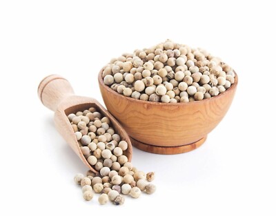 White Pepper Corns Sun Dried Natural  Powder Homemade pure Organic Premium