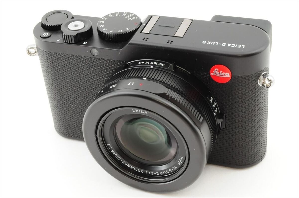 Leica D-LUX 8 Compact Digital Camera Black Top Mint From Leica D-LUX 8 Compact Digital Camera Black Top Mint From
