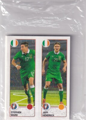Panini Fifa EM Euro 2016 Sticker Nr. 540 Stephen Ward - Jeff Hendrick