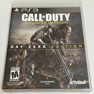 Call of Duty: Advanced Warfare - Day Zero Edition (PS3, 2014) - CIB COMPLETE
