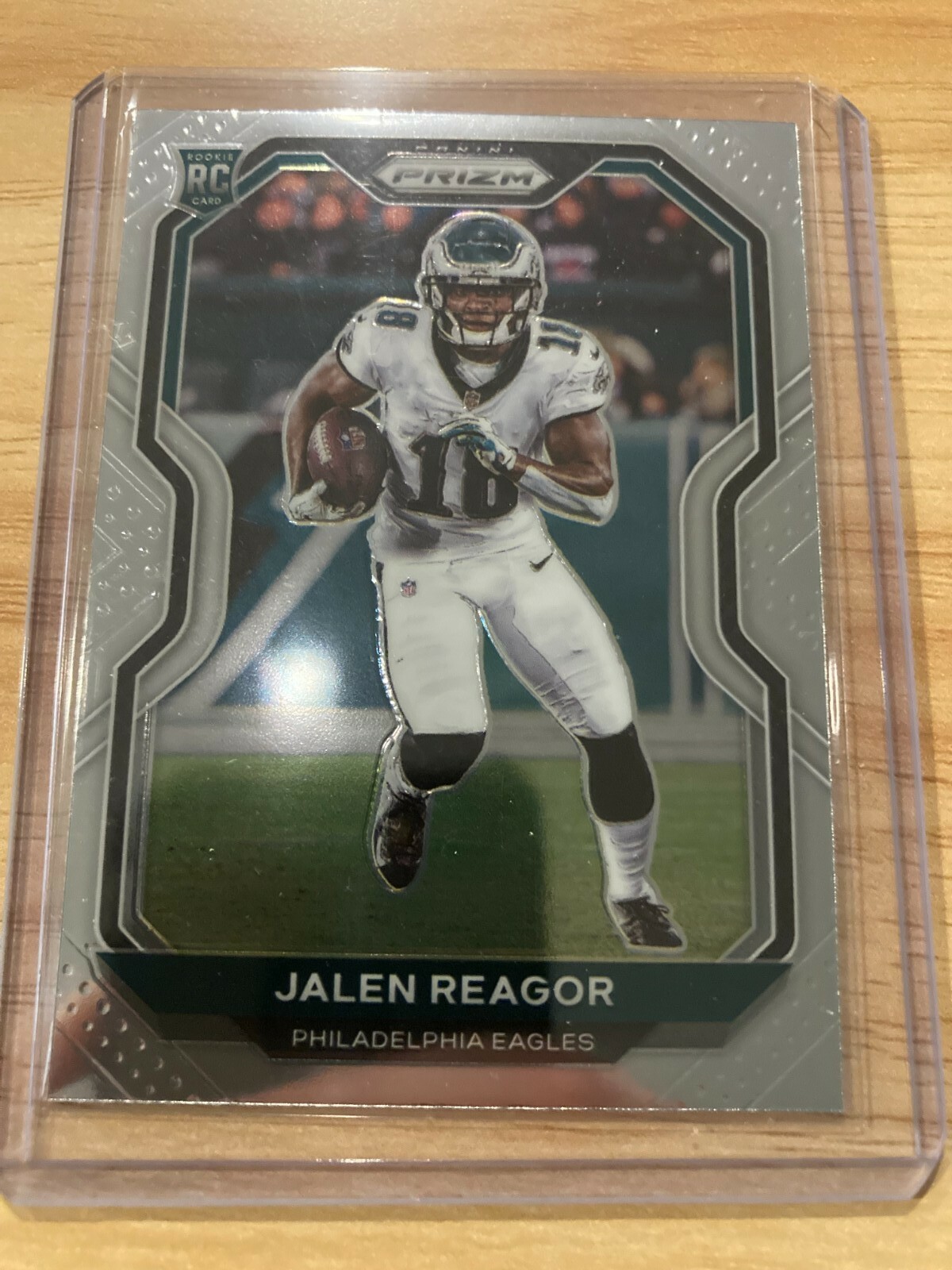 JALEN REAGOR 2020 Panini Silver Prizm #342 Philadelphia Eagles Rookie Card