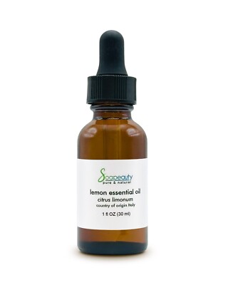 Lemon Essential Oil 100% Pure & Natural by Soapeauty
