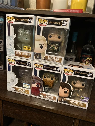 Funko Pop! Lord Of The Rings Lot of 5: 449, 535, 628, 629, 1389.