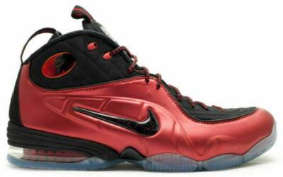 Nike Air Penny 1/2 Cent Foamposite Cranberry 344646-600 Varsity Red Size 11.5 Nike Air Penny 1/2 Cent Foamposite Cranberry Varsity Red  main image 2