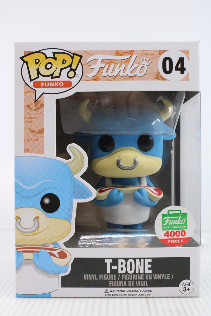 F4 Funko Pop Shop Exclusive Blue T-BONE Bull Vinyl Figure 04