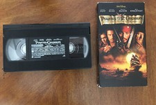 Pirates of the Caribbean: The Curse of the Black Pearl VHS, 2003 