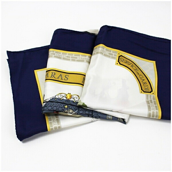 Authentic Hermes Scarf Carre90 LES HARAS NATIONAUX National