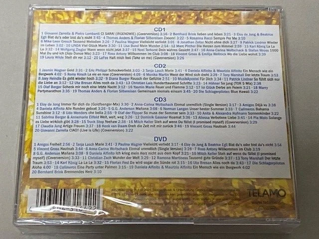 3 CDs + 1 DVD - SCHLAGER HITS 2021 - Mega-Schlager des Jahres - neu ovp - Bild 2 von 2