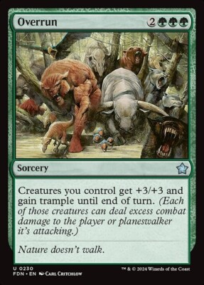 MTG UC REGULAR - OVERRUN 0230 (FDN) FOUNDATIONS
