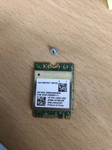 Carte wifi HP PROBOOK 445 G7 - AW-CB375NF REV05 + vis